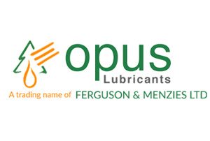 opus lubriancts, a trading name of Ferguson Menzies Logo